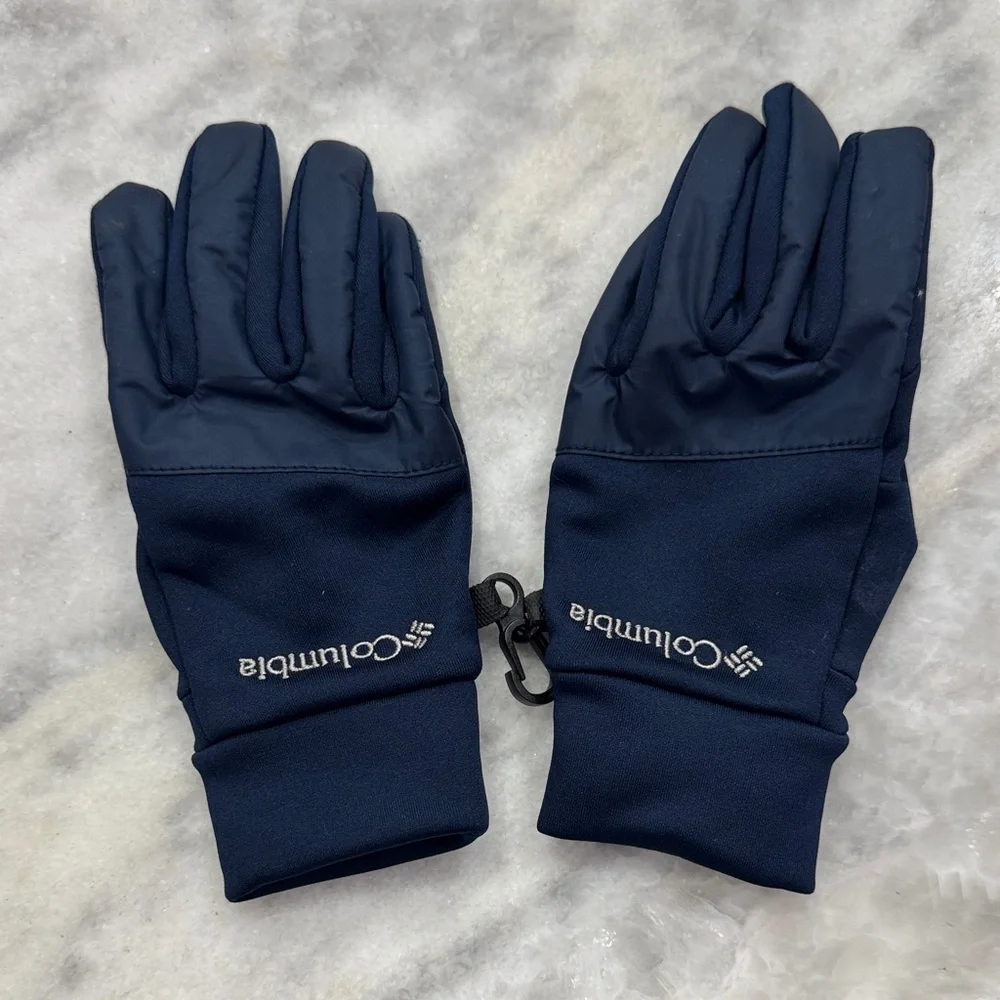 Columbia Dark Blue Winter Gloves